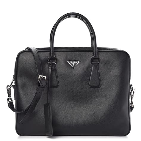 prada leather handbag black|prada saffiano outlet.